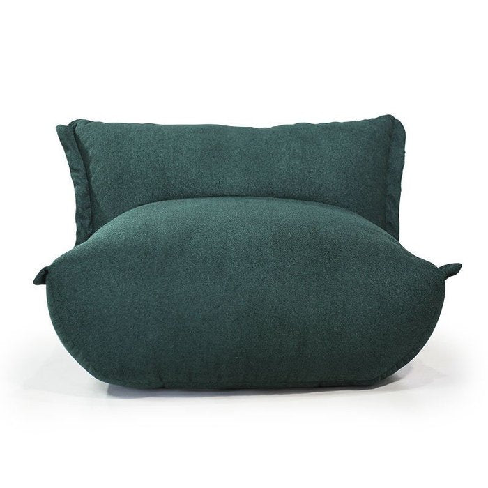 Puff Poltrona Pufe Verde Prático, Leve sem Estrutura de Madeira e do Seu Estilo Verde