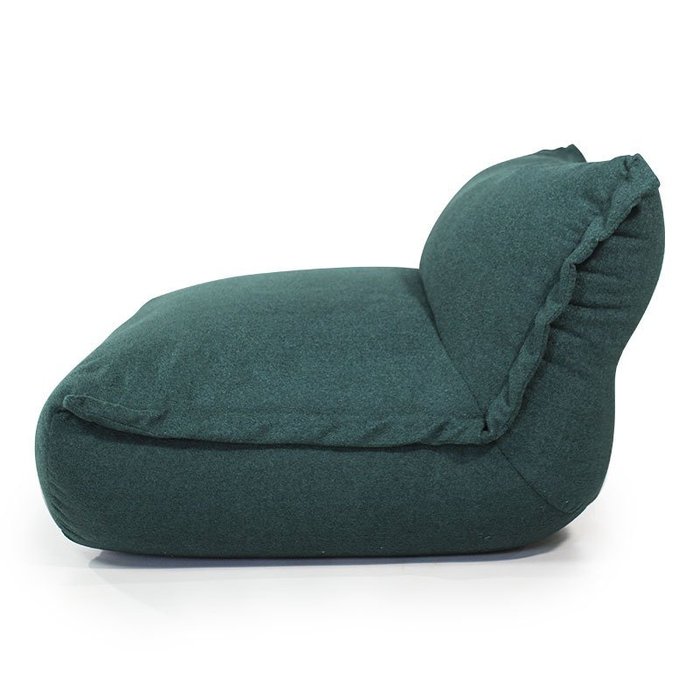 Puff Poltrona Pufe Verde Prático, Leve sem Estrutura de Madeira e do Seu Estilo Verde