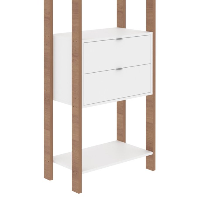 Estante para Livros 2 Gavetas Centro 185cmx65cm