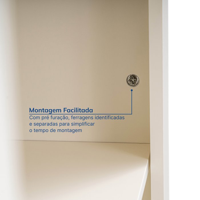 Estante para Livros 4 Prateleiras 178,8cmx78cm