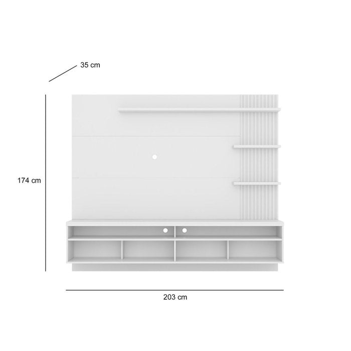 Painel para TV até 65 Polegadas com Ripado