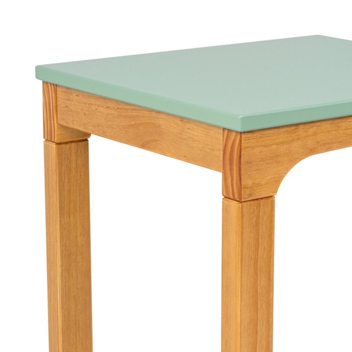 Mesa Lateral de Sofá em Madeira e MDF 40cm